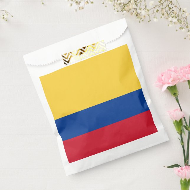 Colombia flag favour bag (Sealed)