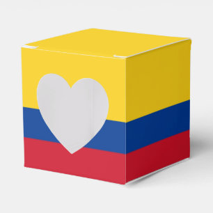 Colombia Flag Favour Box
