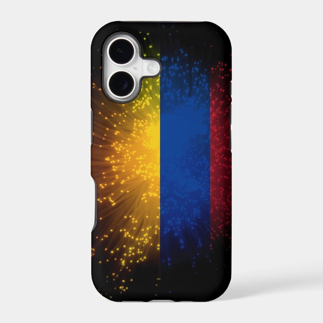 Colombia Flag Firework (Back)