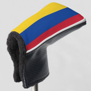 Colombia flag golf head cover