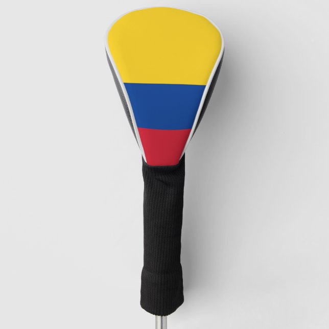 Colombia Flag Golf Head Cover (Front)