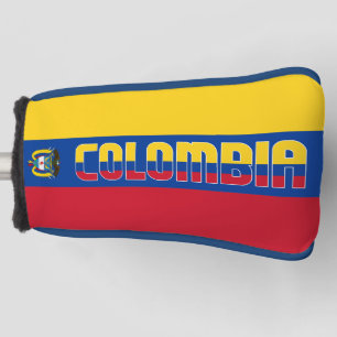 Colombia Flag Gorgeous Patriotic Golf Head Cover