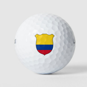 Colombia Flag Grand Patriotic Golf Balls