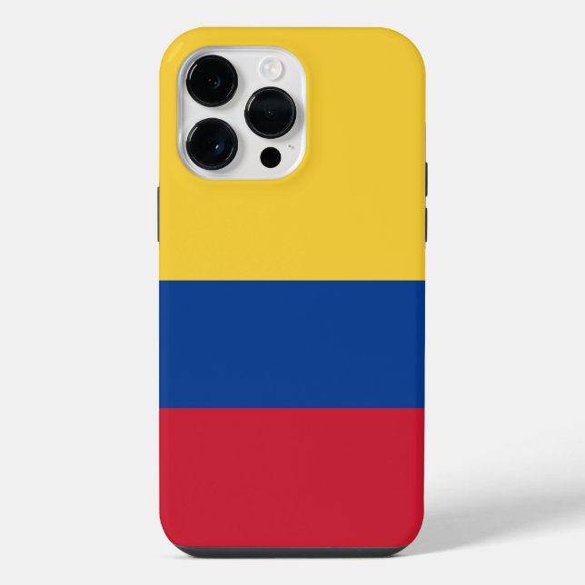 Colombia flag iPhone case (Back)
