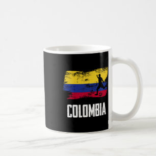 Colombia Flag Jersey Colombian Soccer Team Colombi Coffee Mug