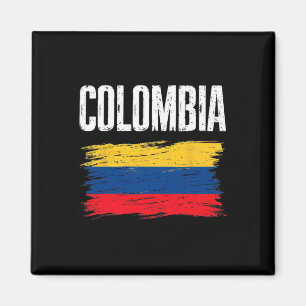 Colombia Flag Jersey Colombian Soccer Team Colombi Magnet