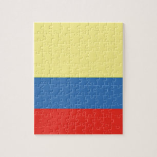 Colombia Flag Jigsaw Puzzle