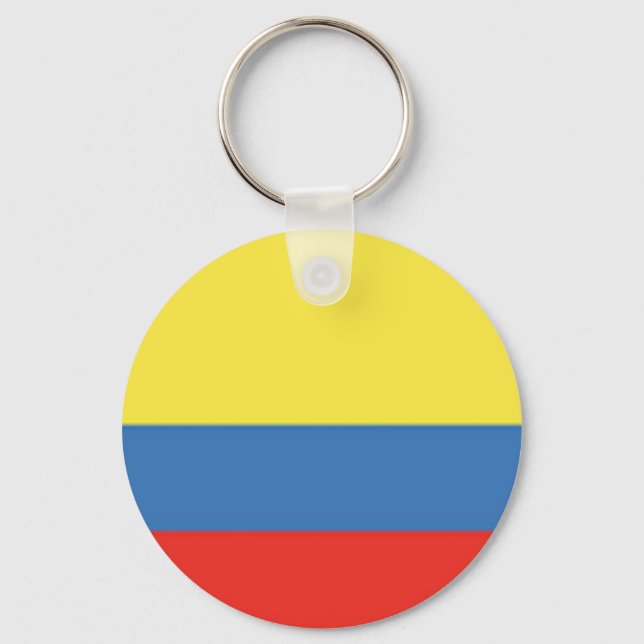 Colombia Flag Key Ring (Front)