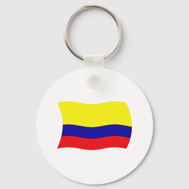 Colombia Flag Keychain (Front)