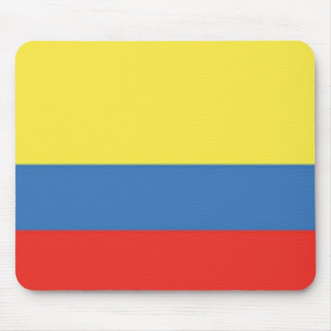 Colombia Flag Mouse Pad (Front)