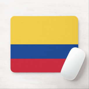 Colombia flag mouse pad