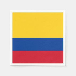 Colombia Flag Napkin