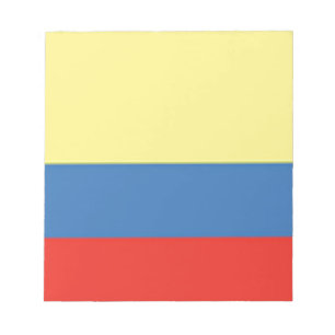 Colombia Flag Notepad