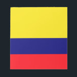 Colombia flag notepad<br><div class="desc">Colombia flag design</div>
