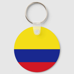 COLOMBIA: Flag of Colombia keychain