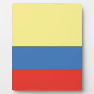 Colombia Flag Plaque