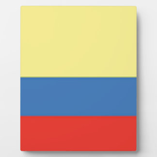 Colombia Flag Plaque