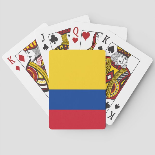 Colombia Flag Playing Cards (Back)