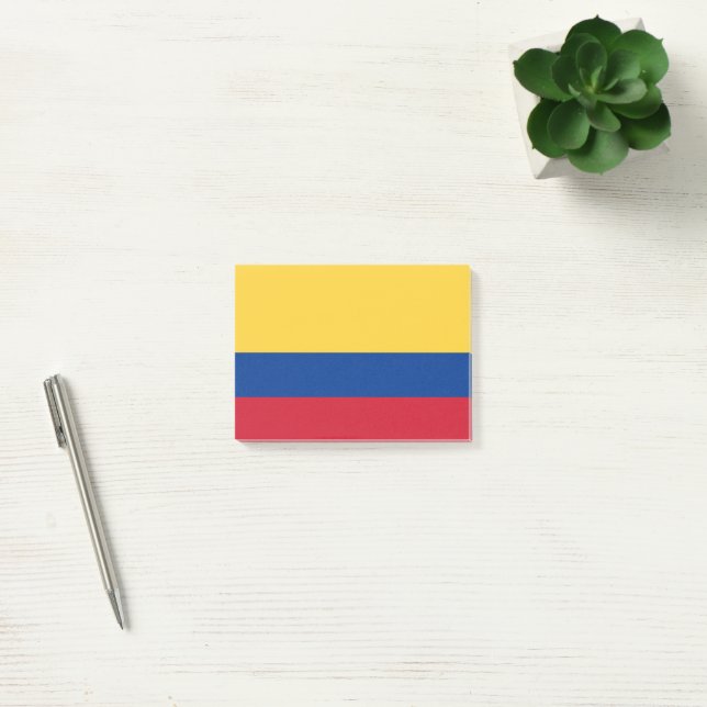 Colombia flag post-it notes (Office)