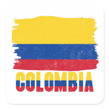 Colombia Flag Sticker