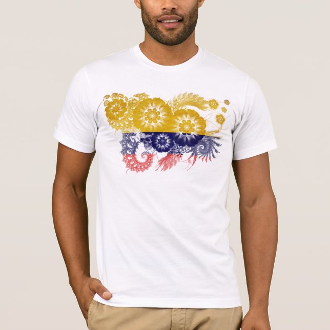 Colombia Flag T-Shirt (Front)