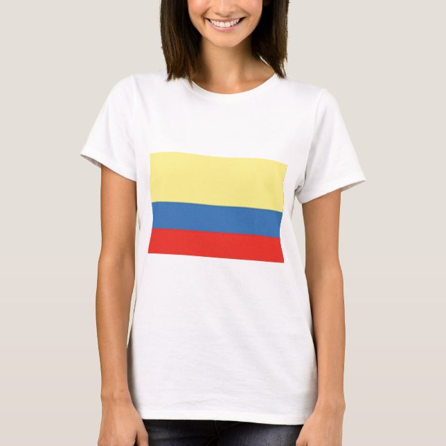 Colombia Flag T-Shirt (Front)