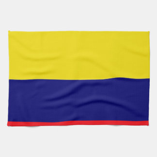 Colombia flag tea towel