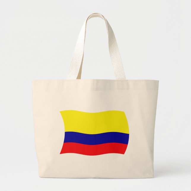 Colombia Flag Tote Bag (Front)