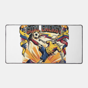 Colombia Goal Energy Skeleton Striker Nations Crea Desk Mat