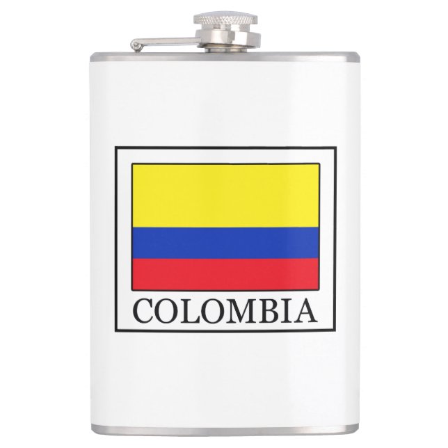 Colombia Hip Flask (Front)