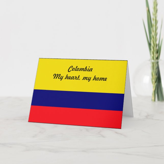 Colombia Holiday Card (Front)