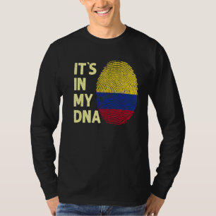 Colombia In My Dna Colombian Flag Team Colombia 1 T-Shirt
