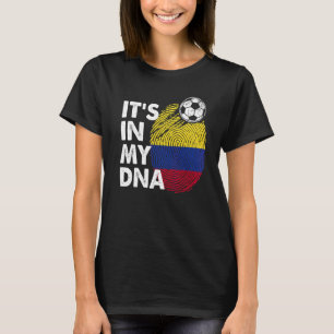 Colombia In My Dna Colombian Flag Team Colombia T-Shirt
