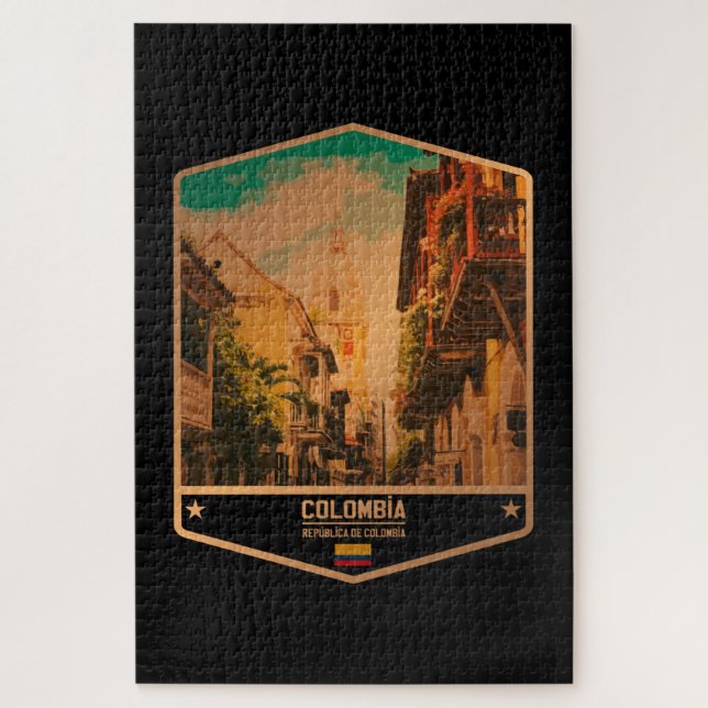 Colombia Jigsaw Puzzle (Vertical)