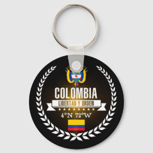 Colombia Key Ring