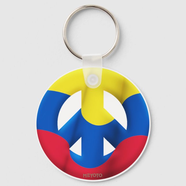 Colombia Key Ring (Front)