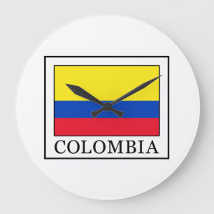 Colombia Large Clock