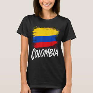 Colombia Lover Colombian Flag T-Shirt