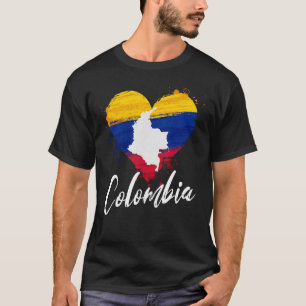 Colombia National Flag Nationality Colombian Men W T-Shirt