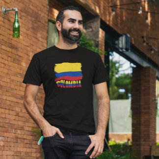 Colombia National Flag Travel T-Shirt