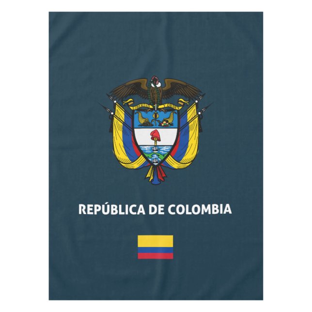 Colombia passport phone case tablecloth (Front)