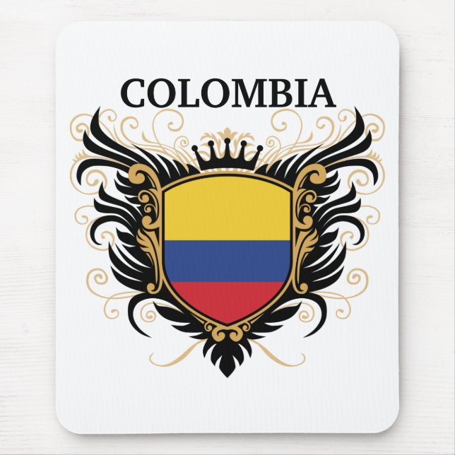 Colombia [personalise] mouse pad (Front)