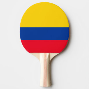 Colombia Ping Pong Paddle
