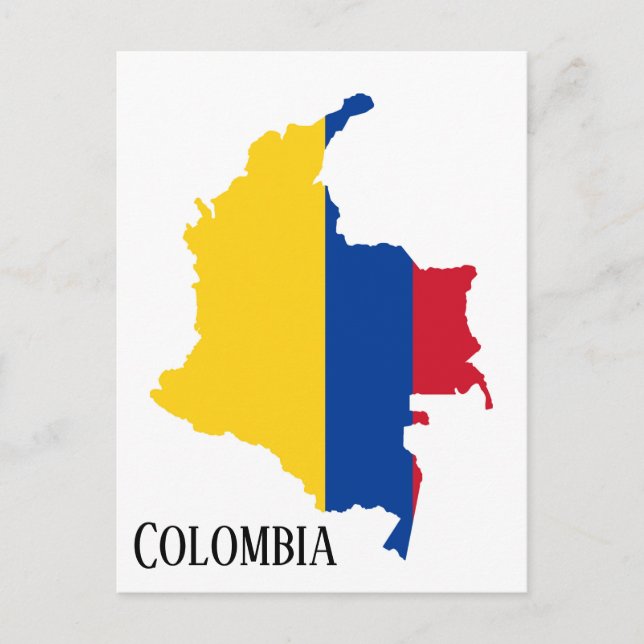 Colombia Postcard (Front)