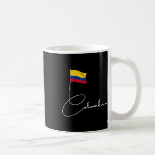 Colombia Pride Flag Colombian National Expat Patri Coffee Mug