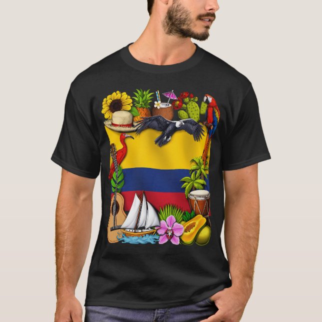 Colombia Pride T-Shirt (Front)
