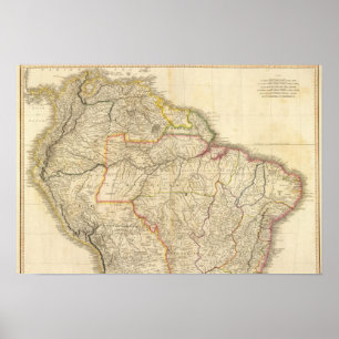 Colombia Prima, S America N sheet Poster