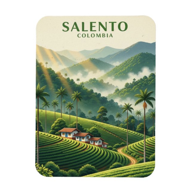 Colombia Salento Magnet (Vertical)