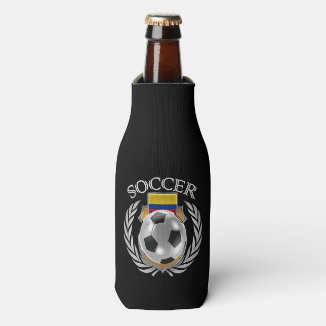 Colombia Soccer 2016 Fan Gear Bottle Cooler (Bottle Front)