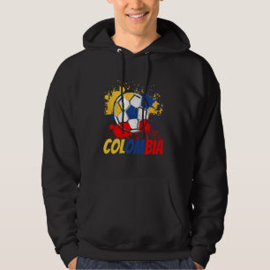 Colombia Soccer Colombian Flag Men Women Kids Hoodie